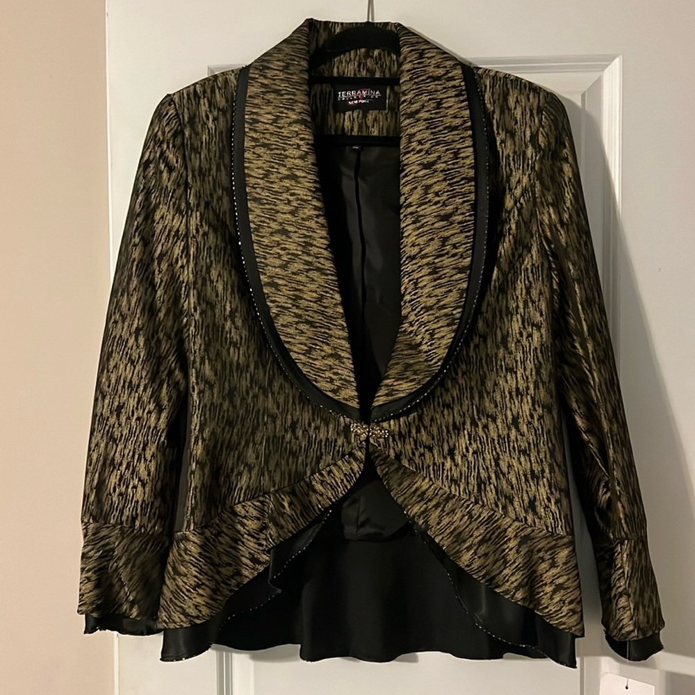 One button blazer terramina collection
